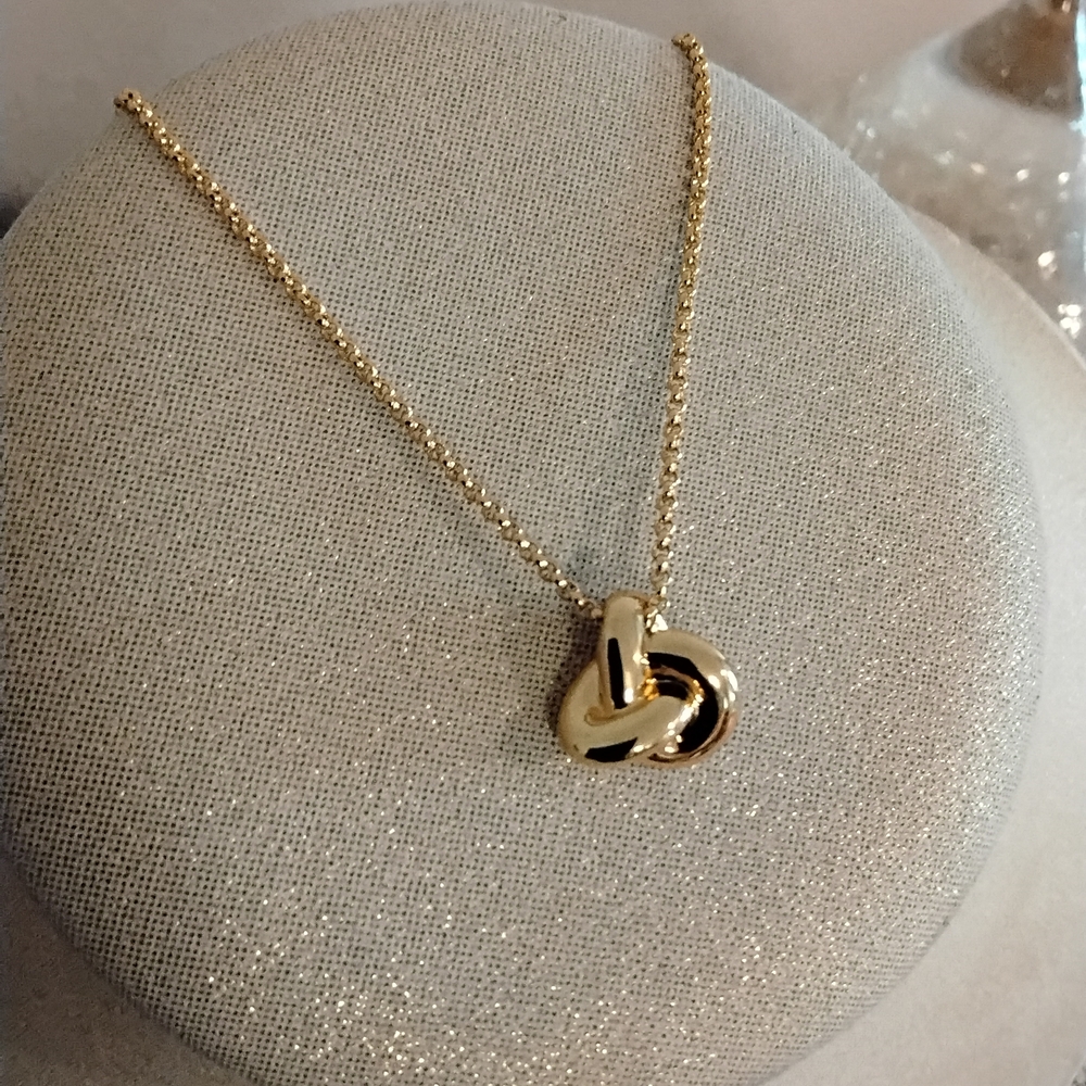 Kate Spade Gold Knot Necklace - Picture 4 of 8